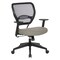 Space Seating 55 Series  Silver Ion Technology Task Chair, Linen Stone 5500-F22 - alternate 1