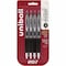 Uniball TM 207 Gel Pen - Ultra Micro Conical Pen Point - Refillable - Retractable - Black Ink, 6PK 1790927 - alternate 1
