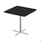 Correll Square Cafe Table, 42 in W, 42 in L, 42 in H, Particleboard Top, Black Granite SXB42S-07-98-09 - alternate 1