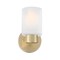 Westinghouse Sylvestre 1-Light Champagne Brass Wall Sconce 6126400 - alternate 5