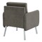 Office Star Armchair, Gray Seat, Gray Back, 26 in W 26 3/4 in L 33 1/2 in H, Polyester Seat SL5601-SK2 - alternate 5