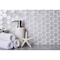 Apollo Tile White 11.6 in x 12 in Glass Glossy, Matte Floor and Wall Mosaic Tile 4.83 sqft/case, 5PK APLICL8801A - alternate 7