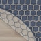 Homeroots 8' Blue And Ivory Geometric Indoor Outdoor Area Rug 556314 - alternate 7
