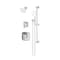 Symmons Oak HydroMersion Double Handle Shower Trim Kit with Hand Spray (Valve Not Included) 569515TRM - alternate 1