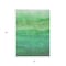 Homeroots 3' X 5' Green And Mint Green Abstract Washable Indoor Outdoor Area Rug 618142 - alternate 5