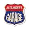 Signmission Alexander's Garage, 18 Inch X 18 Inch, Plastic Sign SHI-P-18-383-ALEXANDER - alternate 1