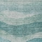 Homeroots 10' X 14' Teal Blue And Aqua Abstract Washable Indoor Outdoor Area Rug 604994 - alternate 5