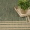 Homeroots 4' X 6' Green Geometric Indoor Outdoor Area Rug 572620 - alternate 7