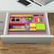 Acrimet Drawer Organizer Tray with 8 Compartments for Office, Makeup & Accessories (Pink) 977.4 - alternate 5