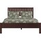 Homeroots Brown Solid Wood King Bed Frame 523631 - alternate 8