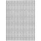 Homeroots 9' X 12' Pewter And Silver Geometric Washable Indoor Outdoor Area Rug 577089 - alternate 6