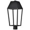 Nuvo Colt, 10 Watt, LED Outdoor Post Lantern, Matte Black Finish 62/2313 - alternate 7