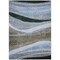 Homeroots 9' X 12' Brown Blue And Gray Abstract Washable Indoor Outdoor Area Rug 603675 - alternate 4
