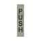 Brixwell Rectangular Push Indicator Brushed Stainless Finish Push Brushed Stainless PU4BS - alternate 1