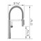 Blanco culina Mini Pull-Down 1.5 GPM, Chrome 527480 - alternate 3