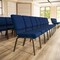 Flash Furniture 18.5"W Stacking Church Chair in Navy Blue Fabric, 4PK 4-XU-CH-60096-NVY-GG - alternate 8