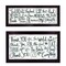 Homeroots Set Of Two Thank You Lord 2 Black Framed Print Wall Art, 2PK 405969 - alternate 1
