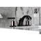 Kingston Brass Widespread Bathroom Faucet with Pop-Up Drain, Oil Rubbed Bronze FSC4685CML - alternate 3