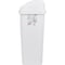 Sterilite 13 Gal. White Swing Top Wastebasket 10898004 - alternate 3