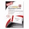 Blanks/Usa Printable Microperf Business Cards, Copier/Inkjet/Laser/Offset, 2 x 3.5, White, Bristol, 1000PK BCT10B6WH - alternate 1
