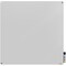 Ghent Dry Erase Board, Glass, 48 in, 48 in, No Frame Frame, White, Gloss HMYRN44WH - alternate 1