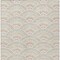Homeroots 8' X 10' Linen Orange And Ivory Geometric Washable Indoor Outdoor Area Rug 615203 - alternate 4