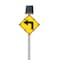 Stop-Lite LED Solar Left Turn Sign 30 in (ENG) SS-W1-1L-3000EA - alternate 6