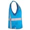 Dome75 Hi-Vis Safety Vest SM/MD Class Non-ANSI/Enhanced Visibility , Zipper 2 Pockets, 1 Mic Tab DV1281 - alternate 3