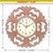 Infinity Instruments Wisteria Wall Clock, Terracotta, 15.5" 20331TC-4561 - alternate 6