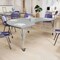 Flash Furniture Commercial Adjustable Height Kidney Activity Table with Locking Casters-Gray XU-A4872-KIDNY-GRY-T-A-CAS-GG - alternate 5