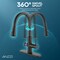 Anzzi Sunset 4-in-1 Single Handle 17.5 in. Faucet with Boiler Tank and Filter in Matte Black KF-AZ401MB - alternate 9