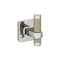 Amerock Esquire Polished Nickel/Golden Champagne Contemporary Single Robe Hook BH36563PNBBZ - alternate 1