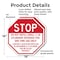 Signmission Stop Do Not Refill Small 1 Lb. Cyli, 18 inch X 18 inch, Plastic Sign, 2PK OC-P-2PACK-18-252 - alternate 5