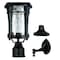 Gama Sonic Aurora Bulb Solar Light, Wall/Pier/3 in. Fitter Mounts 124B033 - alternate 1