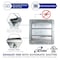 Iliving Wall Mounted Smart Remote 10 in. Shutter Exhaust Fan with Thermostat, Humidistat, Timer ILG8SF10VC - alternate 6