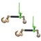 Mytee Products 2PK HiViz Green Folding Handle Ratchet Load Chain Binder w/Grab Hook & Slip Hook, 2PK CBRS-FH12-58SH-12GHx2 - alternate 6