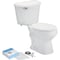 Mansfield Pro-Fit 1 Wht Round Bowl 1.28 GPF Toilet Kit 41300017 - alternate 3