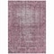 Homeroots 3' X 5' Merlot Oriental Washable Indoor Outdoor Area Rug 607548 - alternate 9