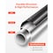 Vevor Air Compressor Line Kit 3/4'' x 100FT HDPE/Aluminum Shop Air Piping System Black CAP 100ft - alternate 4