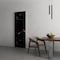 Sartodoors Hidden Barn with Silver Edges - Planum 0010 Nero Marquina 28" x 96" PLANUM0010HB-S-NS804-2896 - alternate 3