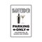 Signmission Bartender, 5 Inch X 7 Inch, Decal D-5-W-Bartender - alternate 1