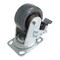 Vestil Rubber Swivel With Total Brake Caster 4 In. Diameter x 2 In. Width 551 lb Dark Gray/Gold CST-KSM-4X2MR-SWTB - alternate 9
