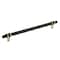 Amerock London 10-1/16 in 256 mm Center-to-Center Black Bronze/Golden Champagne Cabinet Pull BP36664BBRBBZ - alternate 1
