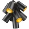 Z-Lite Lumina Matte Black 9 Light Chandelier 7520-9MB - alternate 6