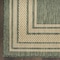 Homeroots 4' X 6' Green Geometric Indoor Outdoor Area Rug 572620 - alternate 8