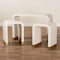 Bali & Pari Carlyn Coastal Beige and White Mother of Pearl Capiz Shell 3-Piece Accent Table Set 252-13988-13989-ZORO - alternate 8