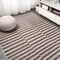 Jonathan Y Sukie Modern Offset Stripe Beige/Brown 5 ft. x 8 ft. Indoor/Outdoor Area Rug SMB133A-5 - alternate 6