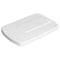 Century Components Century Components Hinged Lid for 34 Qt Waste Bin - White 34BLD-WH - alternate 1