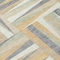Homeroots 10' X 14' Beige Gray And Ivory Geometric Washable Indoor Outdoor Area Rug 598237 - alternate 4