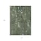 Homeroots 10' X 14' Fern Green And Beige Abstract Washable Indoor Outdoor Area Rug 631178 - alternate 4